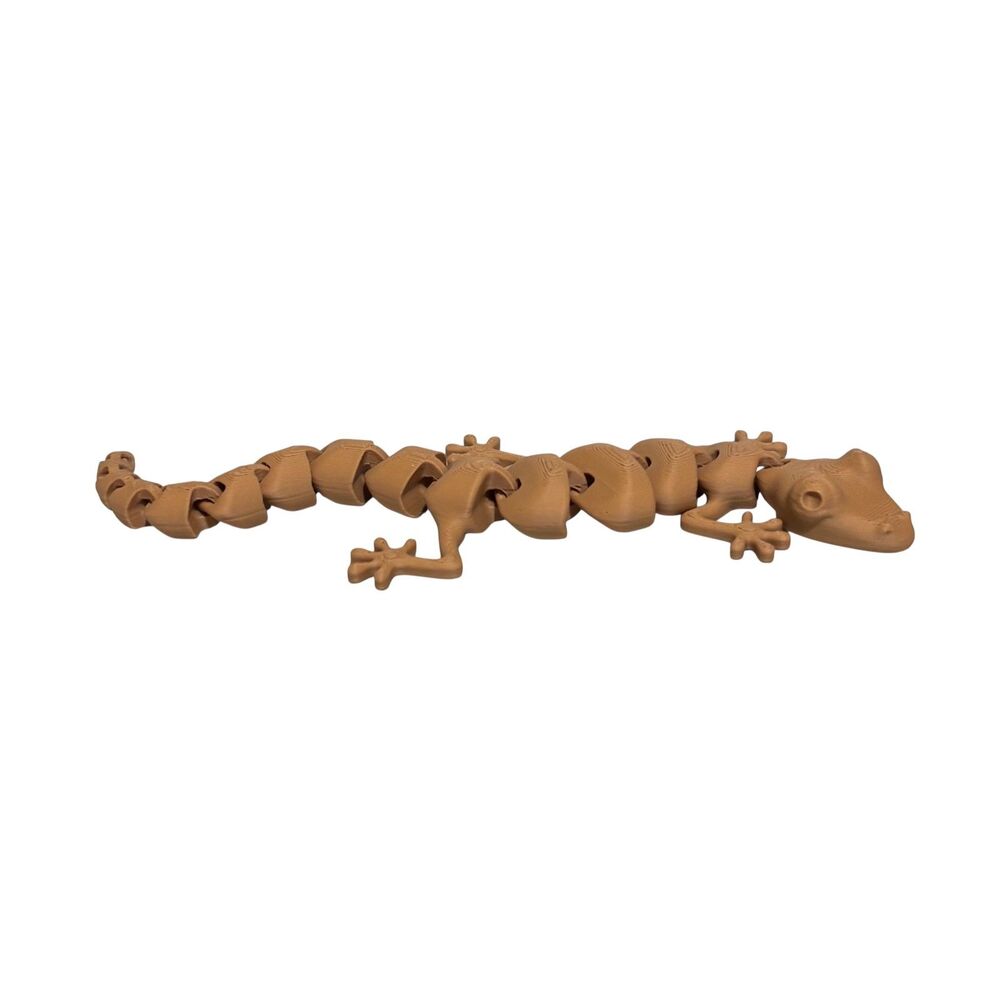 7" Articulated Lizard - Caramel - 3004-22
